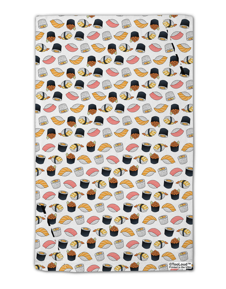 Cute Sushi AOP 11&#x22;x18&#x22; Dish Fingertip Towel All Over Print-Fingertip Towel-TooLoud-White-Davson Sales