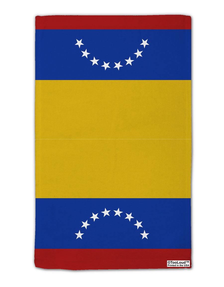 Venezuela Flag AOP 11&#x22;x18&#x22; Dish Fingertip Towel All Over Print-Fingertip Towel-TooLoud-White-Davson Sales