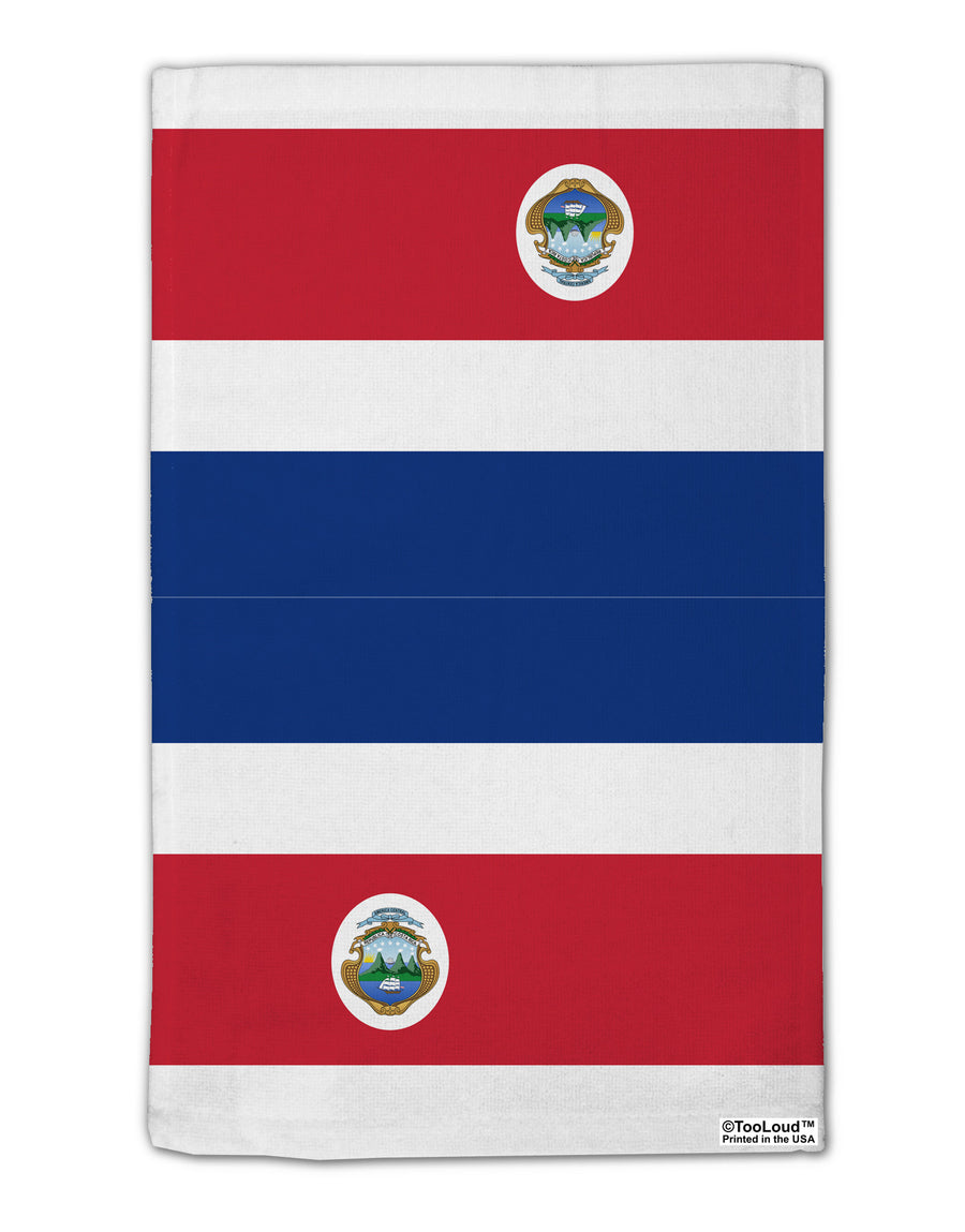 Costa Rica Flag AOP 11&#x22;x18&#x22; Dish Fingertip Towel All Over Print-Fingertip Towel-TooLoud-White-Davson Sales