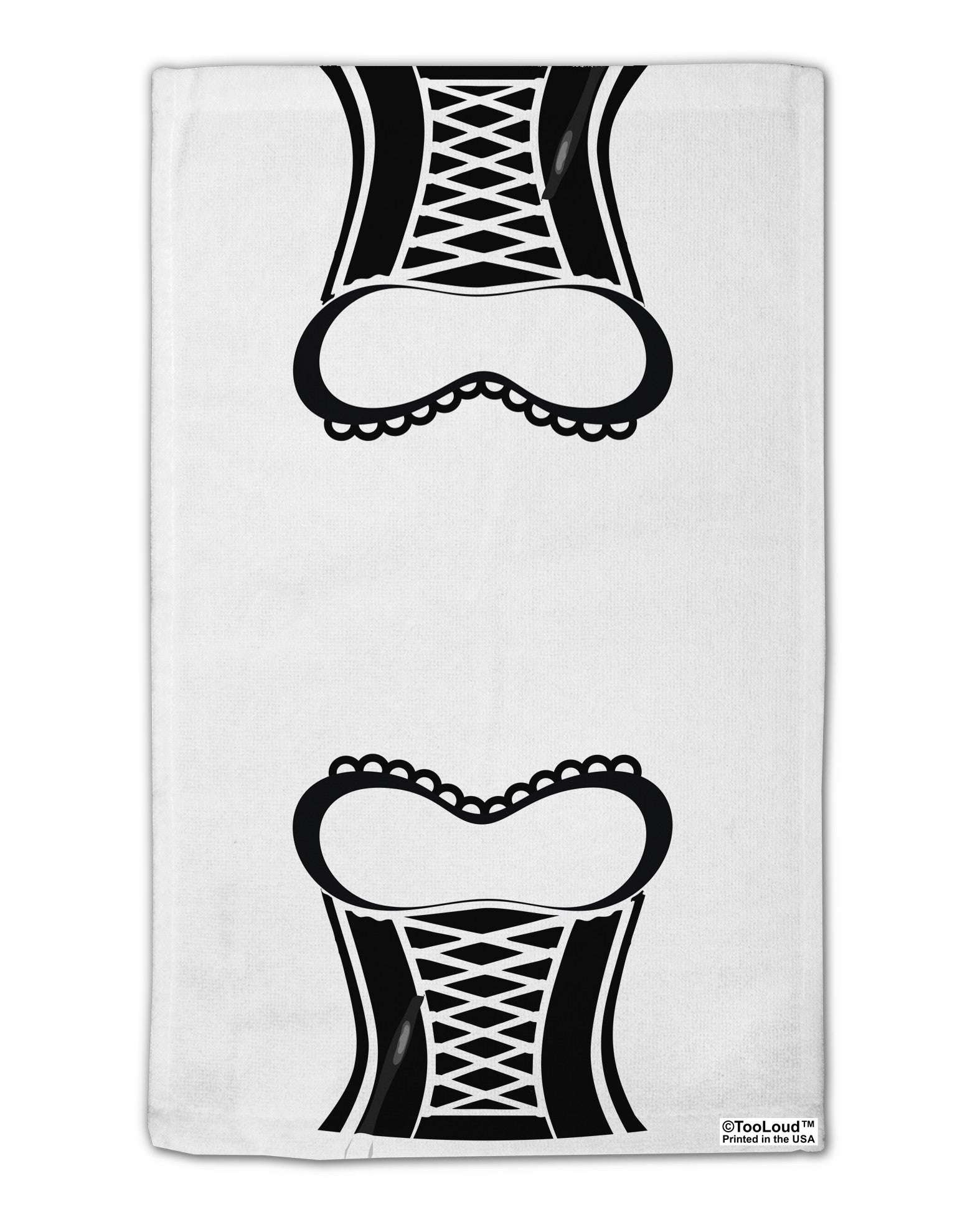 French Maid AOP 11&#x22;x18&#x22; Dish Fingertip Towel All Over Print-Fingertip Towel-TooLoud-White-Davson Sales