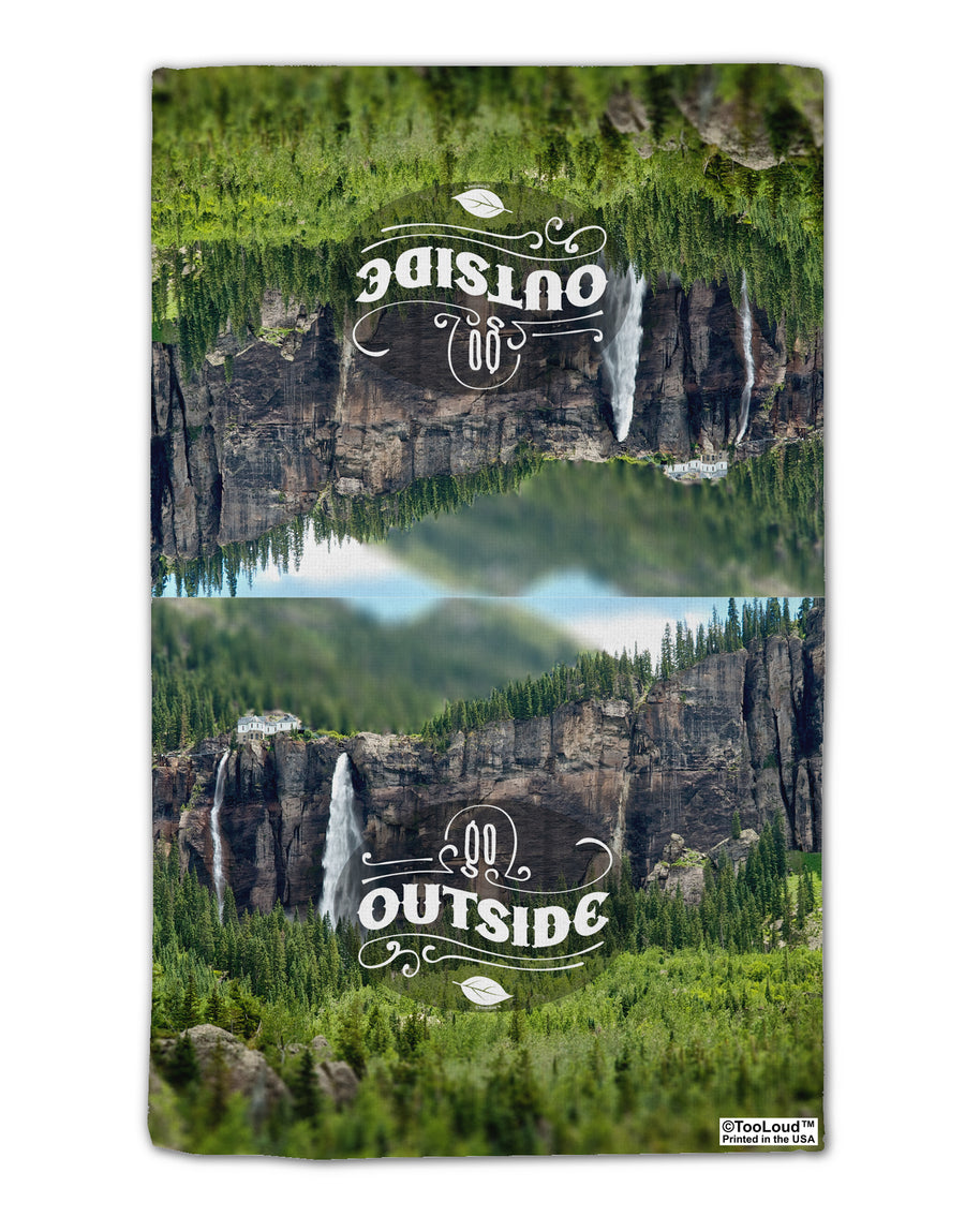 Beautiful Cliffs - Go Outside AOP 11&#x22;x18&#x22; Dish Fingertip Towel All Over Print by TooLoud-TooLoud-White-Davson Sales