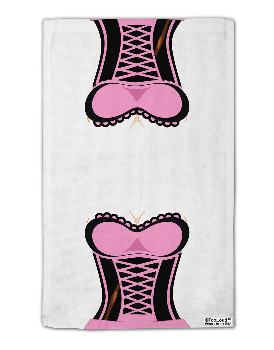 French Maid Pink AOP 11&#x22;x18&#x22; Dish Fingertip Towel All Over Print-Fingertip Towel-TooLoud-White-Davson Sales