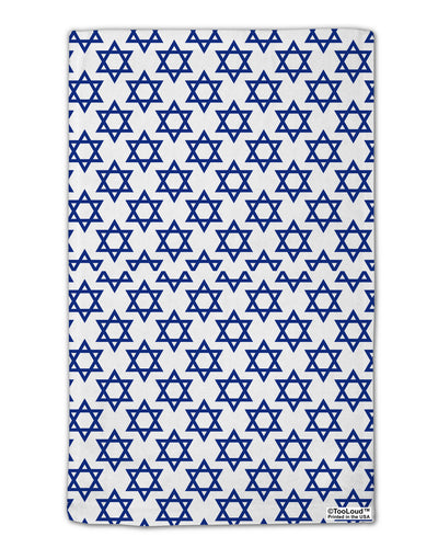 Stars of David Jewish 11&#x22;x18&#x22; Dish Fingertip Towel All Over Print by TooLoud-Fingertip Towel-TooLoud-White-Davson Sales