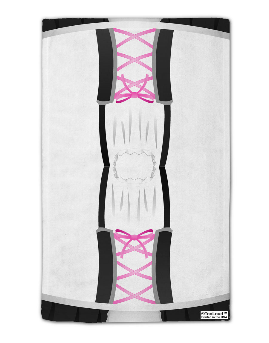 Dirndl Costume Black 11&#x22;x18&#x22; Dish Fingertip Towel All Over Print by TooLoud-Fingertip Towel-TooLoud-White-Davson Sales