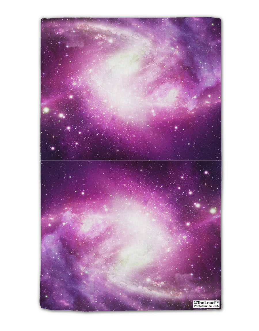 Purple Galaxy AOP 11&#x22;x18&#x22; Dish Fingertip Towel All Over Print-Fingertip Towel-TooLoud-White-Davson Sales