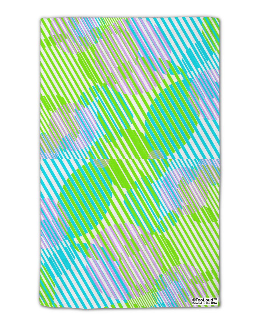 Geometric Circles Pattern AOP 11&#x22;x18&#x22; Dish Fingertip Towel All Over Print by TooLoud-Fingertip Towel-TooLoud-White-Davson Sales