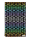 Chakra Colors Flower of Life 11&#x22;x18&#x22; Dish Fingertip Towel All Over Print-Fingertip Towel-TooLoud-White-Davson Sales