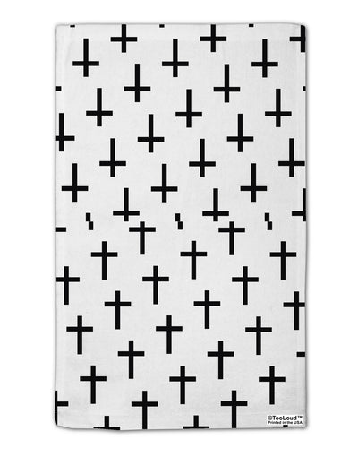 Christian Crosses 11&#x22;x18&#x22; Dish Fingertip Towel All Over Print-Fingertip Towel-TooLoud-White-Davson Sales