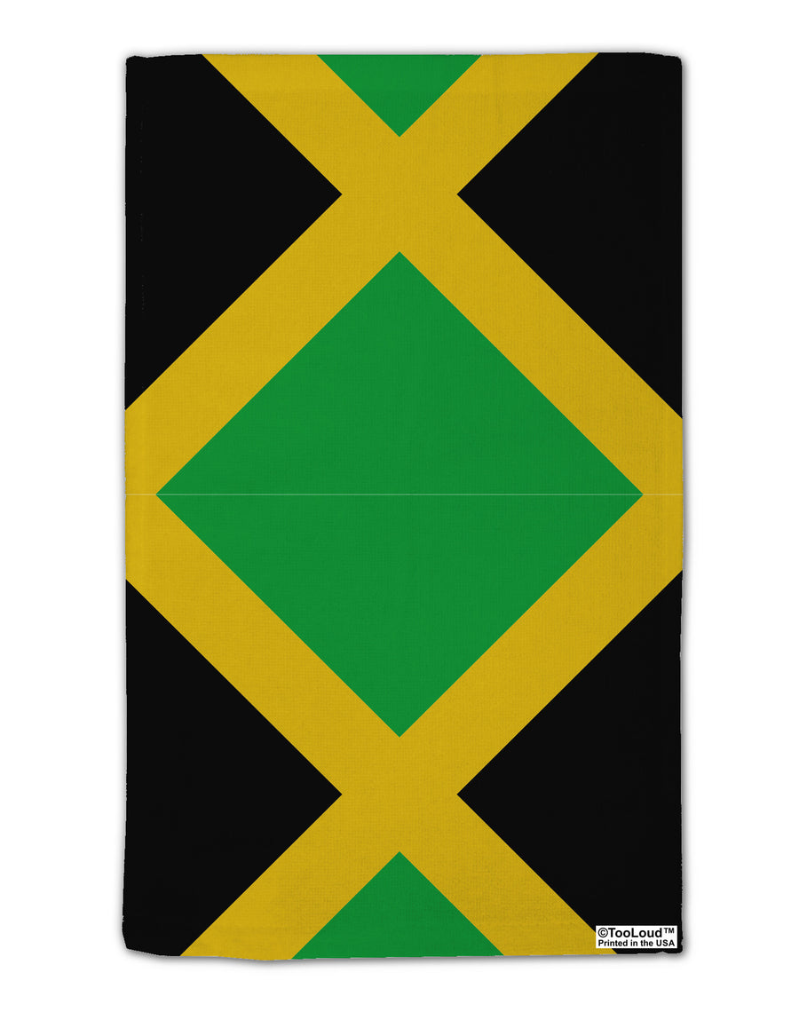 Jamaica Flag AOP 11&#x22;x18&#x22; Dish Fingertip Towel All Over Print-Fingertip Towel-TooLoud-White-Davson Sales