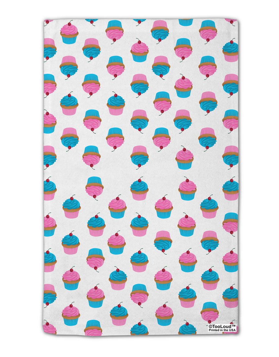 Cute Cupcakes AOP 11&#x22;x18&#x22; Dish Fingertip Towel All Over Print-Fingertip Towel-TooLoud-White-Davson Sales