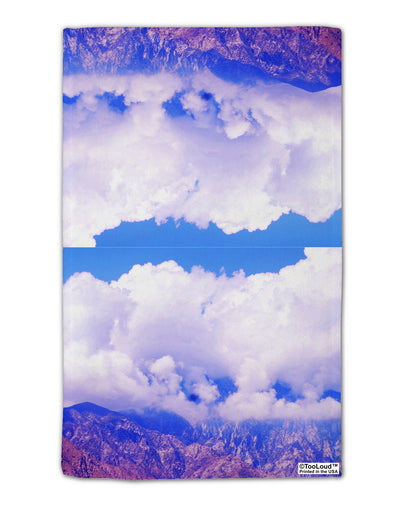 California Mountainscape 11&#x22;x18&#x22; Dish Fingertip Towel All Over Print-Fingertip Towel-TooLoud-White-Davson Sales