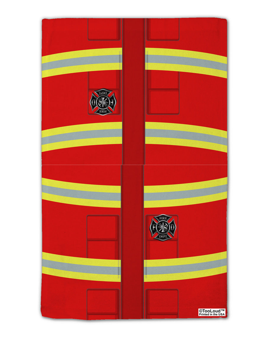 Firefighter Red AOP 11&#x22;x18&#x22; Dish Fingertip Towel All Over Print-Fingertip Towel-TooLoud-White-Davson Sales