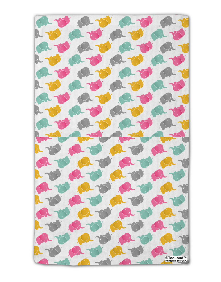 Cute Baby Elephants AOP 11&#x22;x18&#x22; Dish Fingertip Towel All Over Print-Fingertip Towel-TooLoud-White-Davson Sales