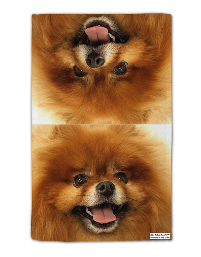 Adorable Red Pomeranian 11&#x22;x18&#x22; Dish Fingertip Towel All Over Print-Fingertip Towel-TooLoud-White-Davson Sales