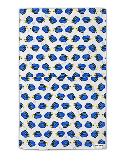 Blue Tang Fish AOP 11&#x22;x18&#x22; Dish Fingertip Towel All Over Print-Fingertip Towel-TooLoud-White-Davson Sales