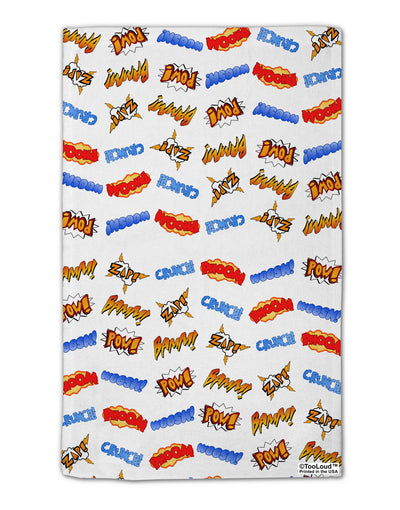 Onomatopoeia All Over Print 11&#x22;x18&#x22; Dish Fingertip Towel All Over Print-Fingertip Towel-TooLoud-White-Davson Sales