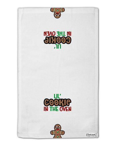 Lil Cookie In The Oven - Maternity AOP 11&#x22;x18&#x22; Dish Fingertip Towel All Over Print-Fingertip Towel-TooLoud-White-Davson Sales