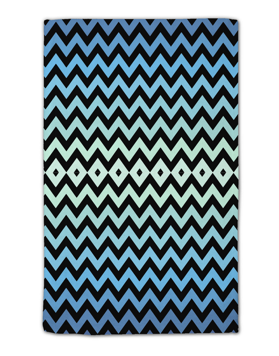 Cool Ocean Zig Zags 11&#x22;x18&#x22; Dish Fingertip Towel All Over Print-Fingertip Towel-TooLoud-White-Davson Sales