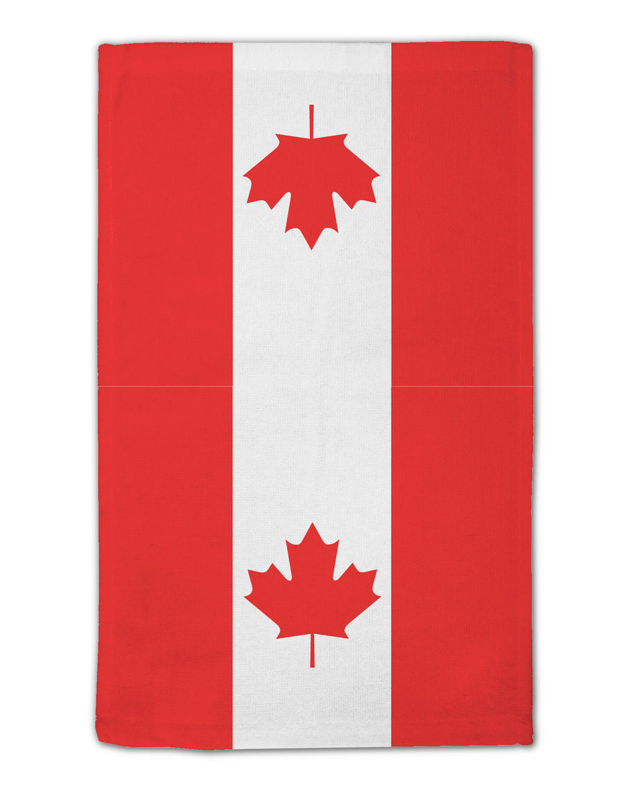 Canadian Flag All Over 11&#x22;x18&#x22; Dish Fingertip Towel All Over Print by TooLoud-Fingertip Towel-TooLoud-White-Davson Sales