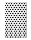 Black Polka Dots on White 11&#x22;x18&#x22; Dish Fingertip Towel All Over Print by TooLoud-Fingertip Towel-TooLoud-White-Davson Sales