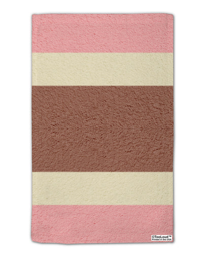 Horizontal Neapolitan Ice Cream 11&#x22;x18&#x22; Dish Fingertip Towel All Over Print by TooLoud-Fingertip Towel-TooLoud-White-Davson Sales