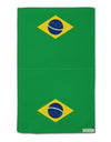 Brazil Flag AOP 11&#x22;x18&#x22; Dish Fingertip Towel All Over Print-Fingertip Towel-TooLoud-White-Davson Sales