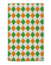 Irish Colors Argyle Pattern 11&#x22;x18&#x22; Dish Fingertip Towel All Over Print-Fingertip Towel-TooLoud-White-Davson Sales