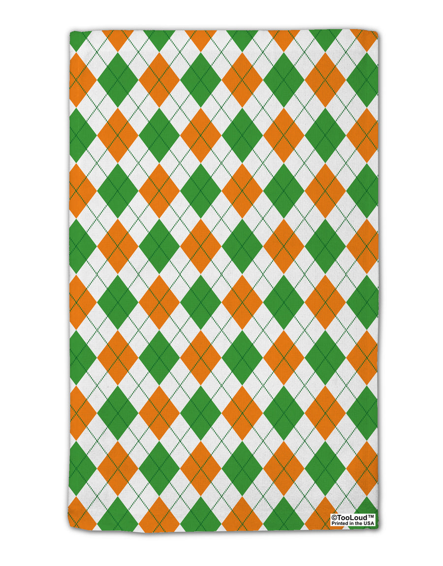 Irish Colors Argyle Pattern 11&#x22;x18&#x22; Dish Fingertip Towel All Over Print-Fingertip Towel-TooLoud-White-Davson Sales