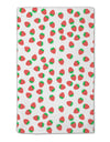 Strawberries Everywhere 11&#x22;x18&#x22; Dish Fingertip Towel by TooLoud-Fingertip Towel-TooLoud-White-Davson Sales