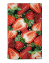 Strawberries All Over 11&#x22;x18&#x22; Dish Fingertip Towel All Over Print-Fingertip Towel-TooLoud-White-Davson Sales