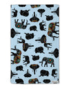 Mixed Elephants AOP 11&#x22;x18&#x22; Dish Fingertip Towel All Over Print-Fingertip Towel-TooLoud-White-Davson Sales