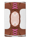 Sexy Dirndl Costume Brown 11&#x22;x18&#x22; Dish Fingertip Towel All Over Print by TooLoud-Fingertip Towel-TooLoud-White-Davson Sales