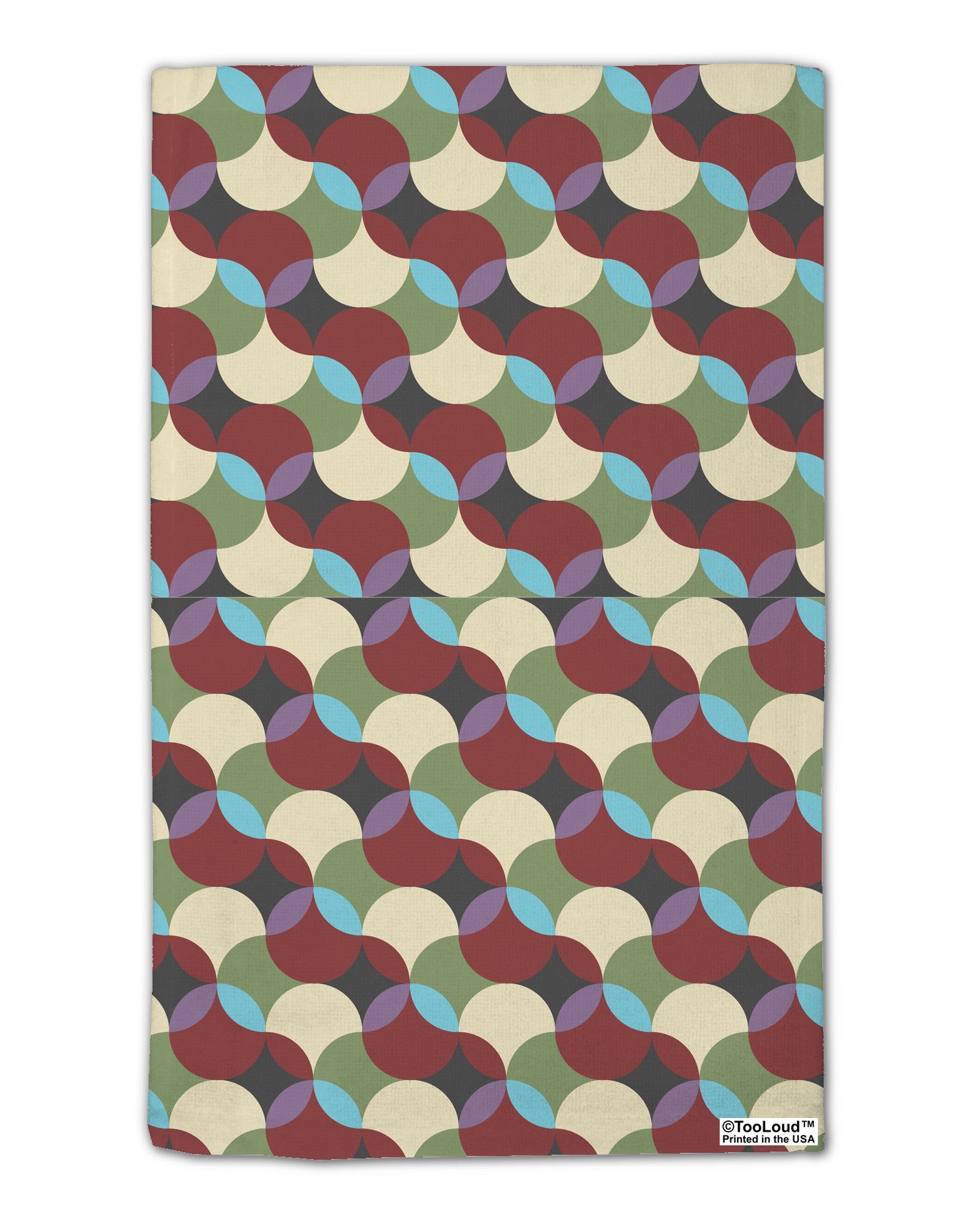 Geometric Abstract AOP 11&#x22;x18&#x22; Dish Fingertip Towel All Over Print by TooLoud-Fingertip Towel-TooLoud-White-Davson Sales