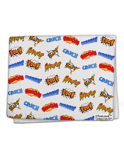 Onomatopoeia All Over Print 11&#x22;x18&#x22; Dish Fingertip Towel All Over Print-Fingertip Towel-TooLoud-White-Davson Sales