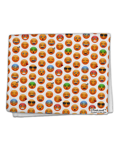 Lots Of Emojis AOP 11&#x22;x18&#x22; Dish Fingertip Towel All Over Print-Fingertip Towel-TooLoud-White-Davson Sales