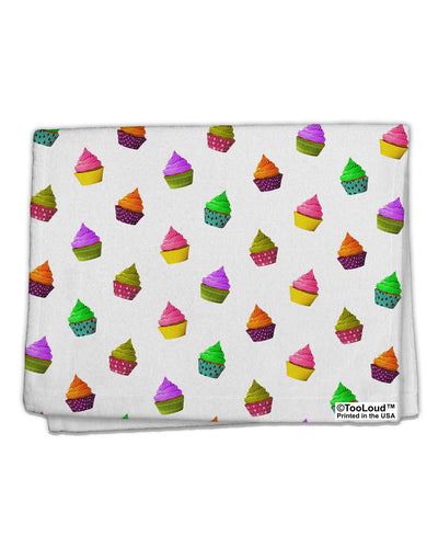 Real Cupcakes AOP 11&#x22;x18&#x22; Dish Fingertip Towel All Over Print-Fingertip Towel-TooLoud-White-Davson Sales