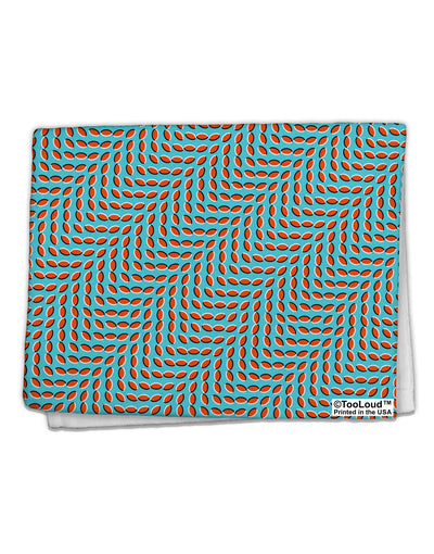 Swimming Fish Optical Illusion 11&#x22;x18&#x22; Dish Fingertip Towel All Over Print-Fingertip Towel-TooLoud-White-Davson Sales