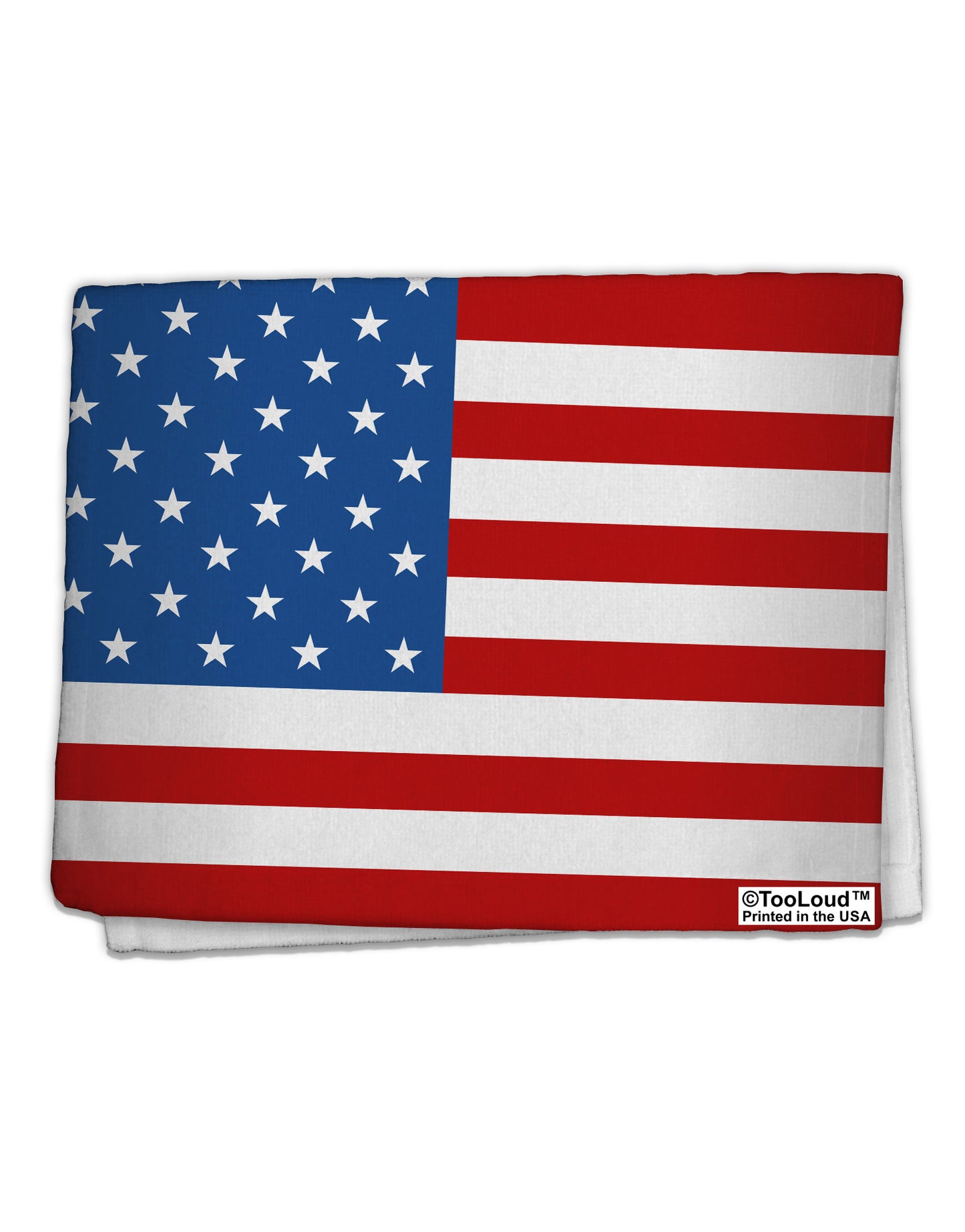 TooLoud USA Flag AOP 11&#x22;x18&#x22; Dish Fingertip Towel All Over Print-Fingertip Towel-TooLoud-White-Davson Sales
