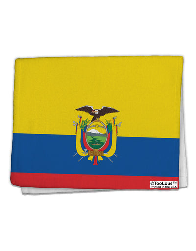 Ecuador Flag AOP 11&#x22;x18&#x22; Dish Fingertip Towel All Over Print-Fingertip Towel-TooLoud-White-Davson Sales