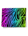 Rainbow Zebra Print 11&#x22;x18&#x22; Dish Fingertip Towel All Over Print-Fingertip Towel-TooLoud-White-Davson Sales