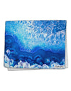 Blue Agate Geode Print 11&#x22;x18&#x22; Dish Fingertip Towel All Over Print-Fingertip Towel-TooLoud-White-Davson Sales