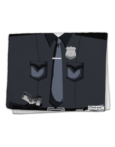 Police Costume AOP 11&#x22;x18&#x22; Dish Fingertip Towel All Over Print-Fingertip Towel-TooLoud-White-Davson Sales