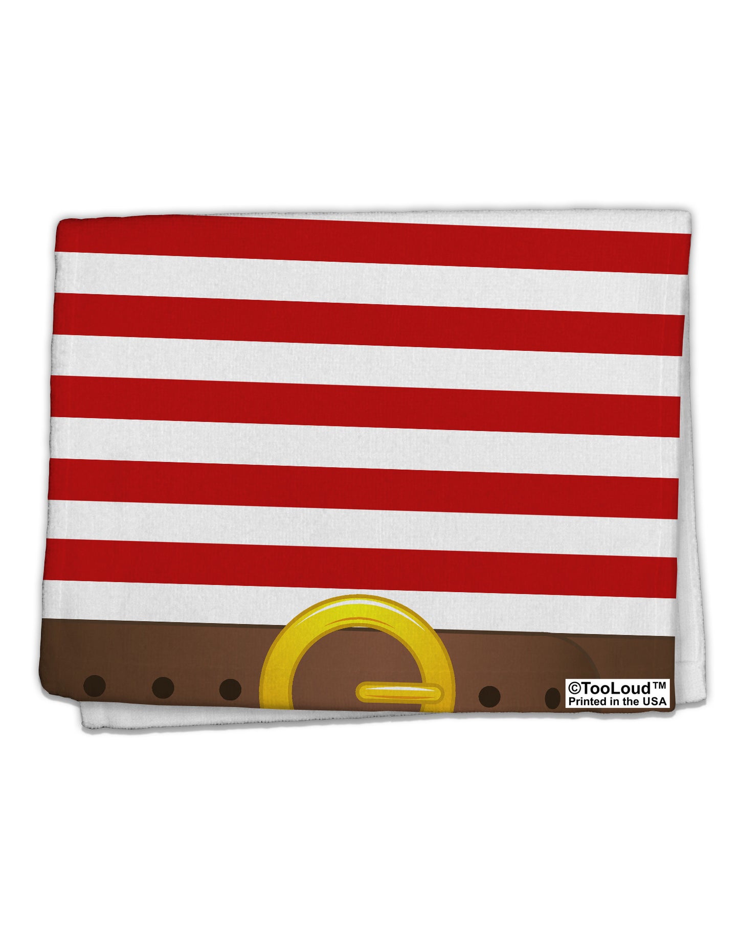 Pirate Crew Costume - Red 11&#x22;x18&#x22; Dish Fingertip Towel All Over Print-Fingertip Towel-TooLoud-White-Davson Sales