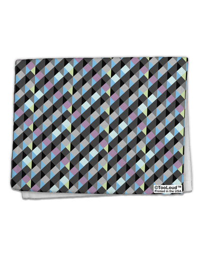 Plaid Pattern AOP 11&#x22;x18&#x22; Dish Fingertip Towel All Over Print-Fingertip Towel-TooLoud-White-Davson Sales