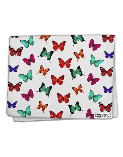 Pretty Butterflies AOP 11&#x22;x18&#x22; Dish Fingertip Towel All Over Print-Fingertip Towel-TooLoud-White-Davson Sales