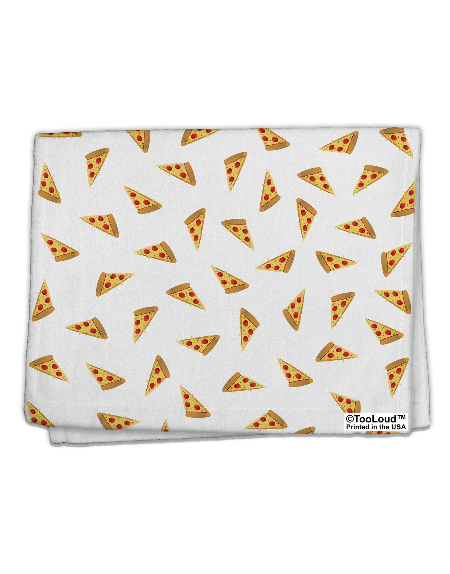 Pizza Slices AOP 11&#x22;x18&#x22; Dish Fingertip Towel All Over Print-Fingertip Towel-TooLoud-White-Davson Sales