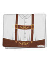 Lederhosen Costume Brown 11&#x22;x18&#x22; Dish Fingertip Towel All Over Print by TooLoud-Fingertip Towel-TooLoud-White-Davson Sales