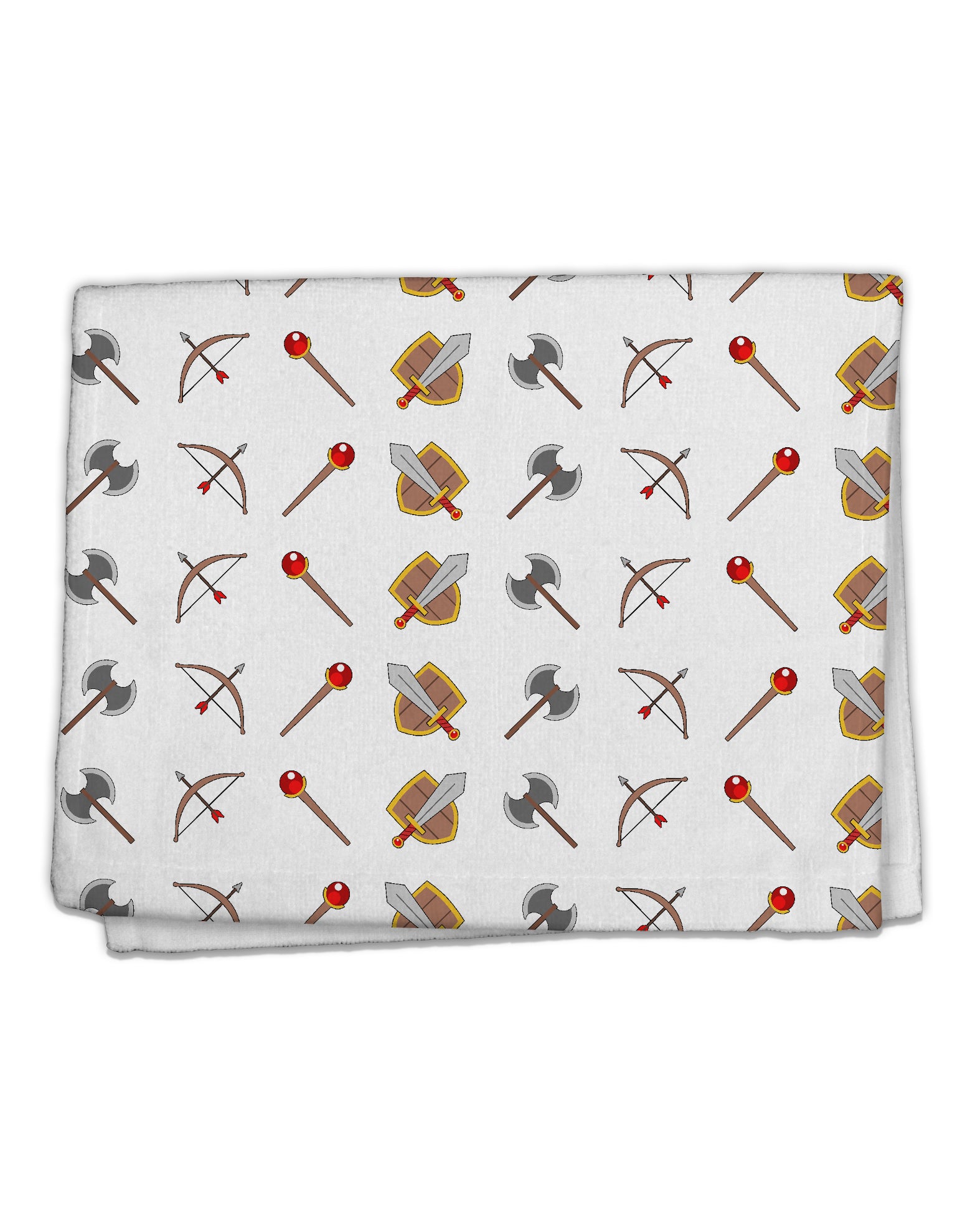 Fantasy Weapons 11&#x22;x18&#x22; Dish Fingertip Towel by TooLoud-Fingertip Towel-TooLoud-White-Davson Sales