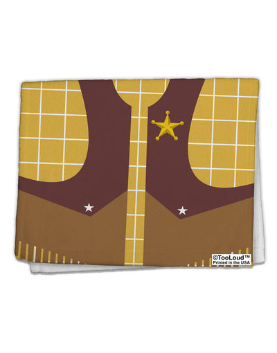 Cowboy Yellow AOP 11&#x22;x18&#x22; Dish Fingertip Towel All Over Print-Fingertip Towel-TooLoud-White-Davson Sales