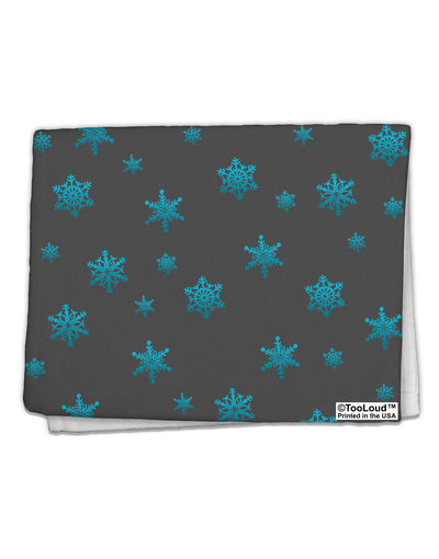 Snowflakes AOP 11&#x22;x18&#x22; Dish Fingertip Towel All Over Print-Fingertip Towel-TooLoud-White-Davson Sales